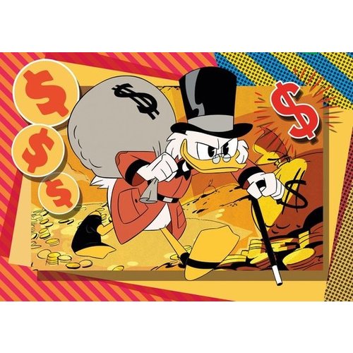 Donald Duck Duck Tales 3 in 1 Puzzel - 3 x 48 stukjes - Clementoni Donald Duck Duck Tales 3 in 1 Puzzel - 3 x 48 stukjes - Clementoni