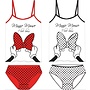 Minnie Mouse Ondergoed (2 sets) - Bow