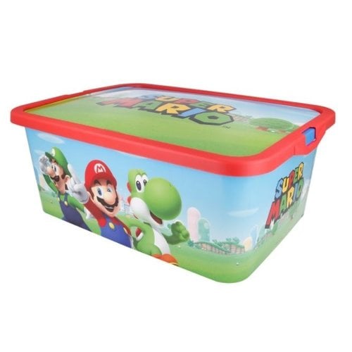 Super Mario Super Mario Opbergbox - 13 Liter Super Mario Super Mario Opbergbox - 13 Liter