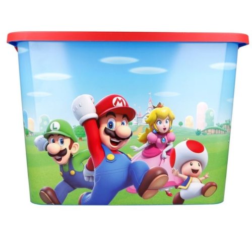 Super Mario Super Mario Opbergbox - 23 Liter Super Mario Super Mario Opbergbox - 23 Liter