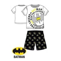 Batman Shortama - Wit/Zwart