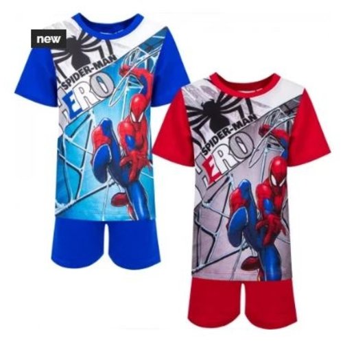 Spiderman Spiderman Shortama - Maat 98 Spiderman Spiderman Shortama - Maat 98