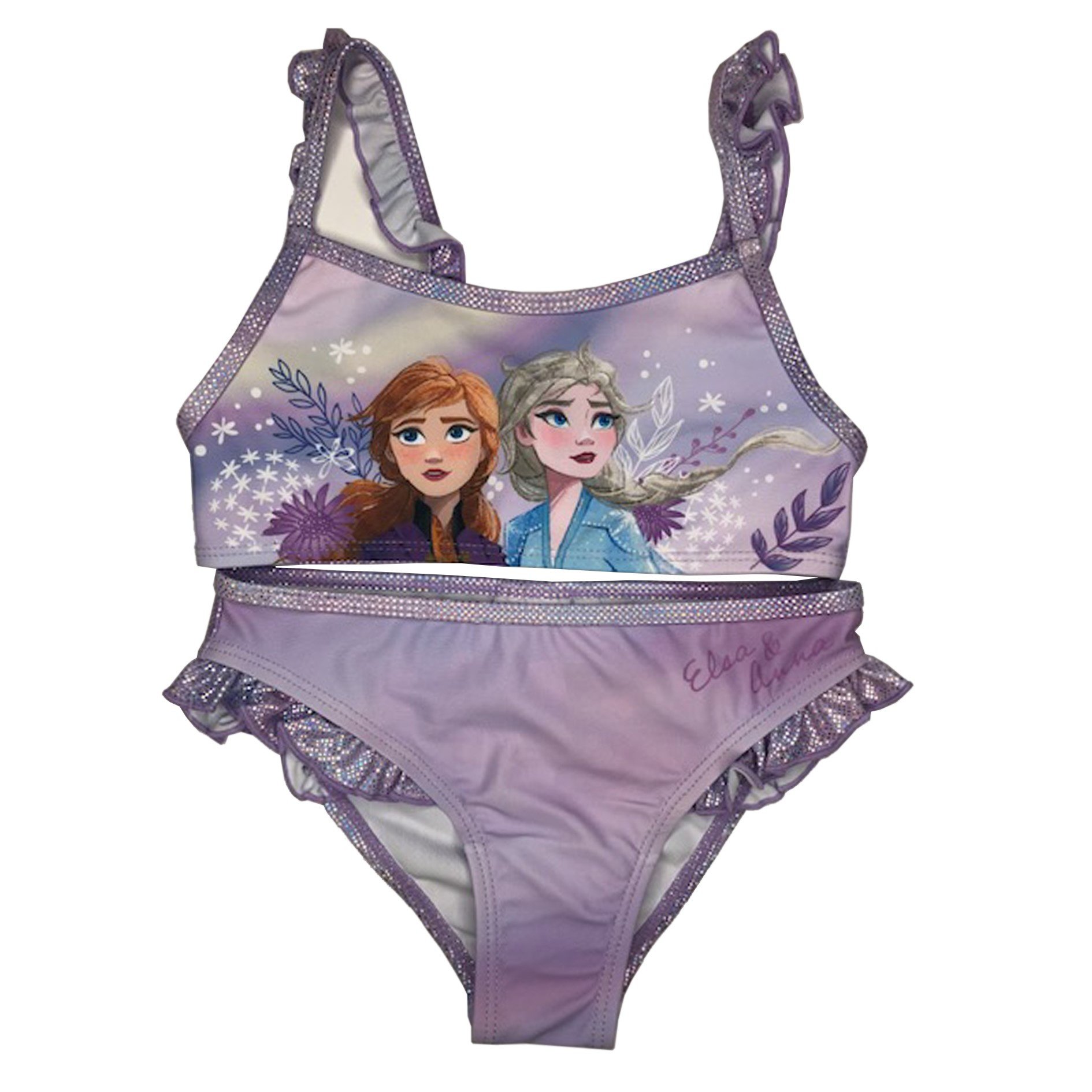 regiment Maakte zich klaar ontslaan Disney Frozen Bikini B - Lila - 123Kinderwinkel