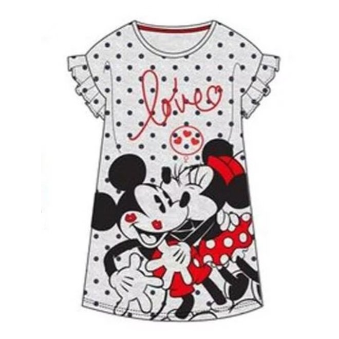 Minnie en Mickey Mouse Nachthemd - Grijs