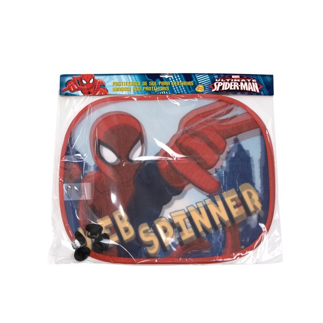 Spiderman Auto Zonnescherm - 2 Stuks