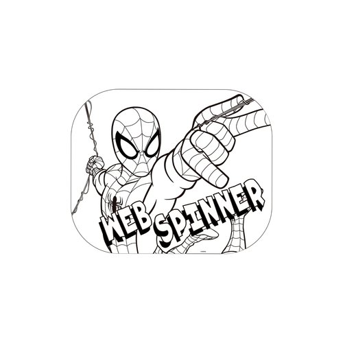 Spiderman Spiderman Auto Zonnescherm - 2 Stuks