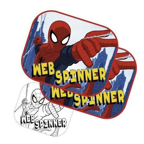 Spiderman Spiderman Auto Zonnescherm - 2 Stuks