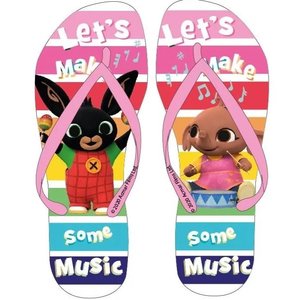 Bing Konijn Bing Konijn Teenslippers / Flip Flops Meisje - Music Bing Konijn Bing Konijn Teenslippers / Flip Flops Meisje - Music