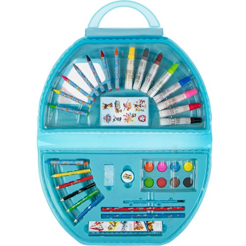 Paw Patrol Paw Patrol Tekenkoffer - 50 Delig Paw Patrol Paw Patrol Tekenkoffer - 50 Delig