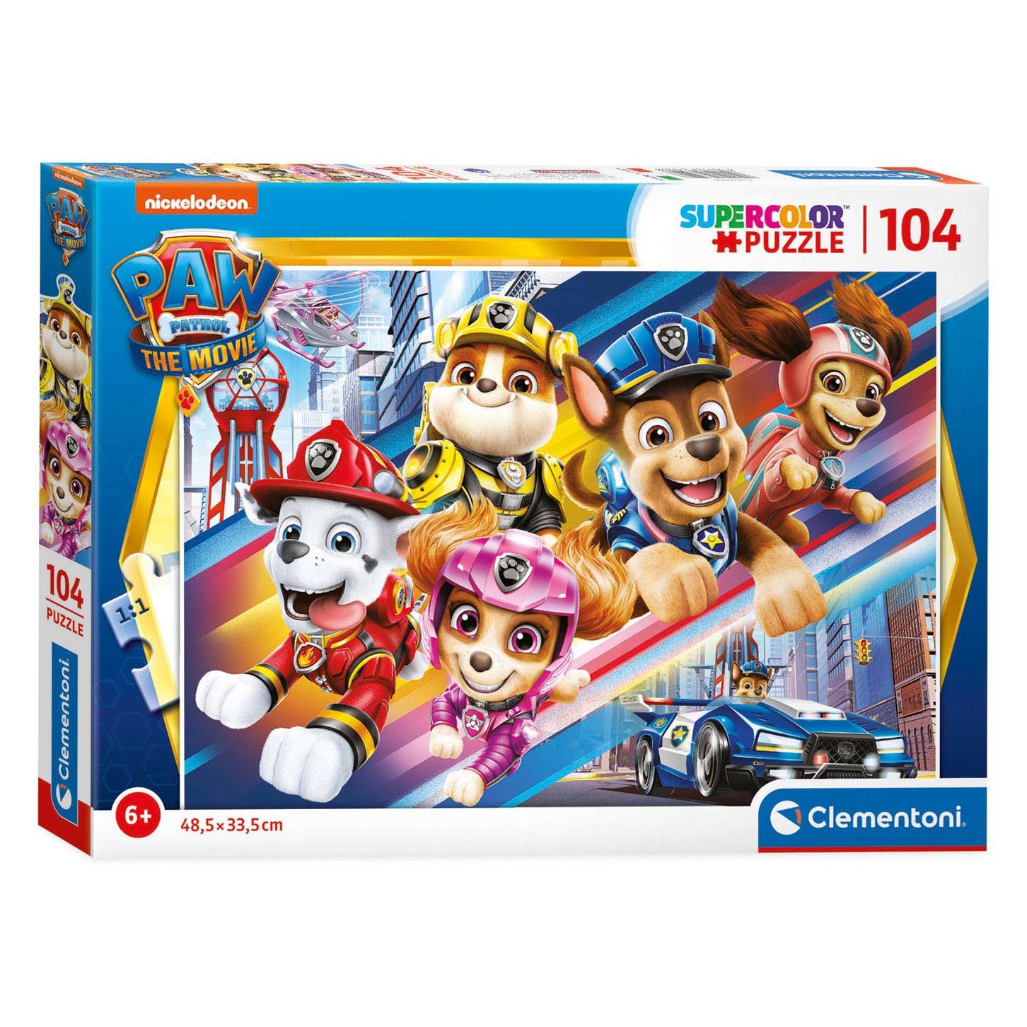 Paw Patrol Puzzel - 104 stukjes - Clementoni - 123Kinderwinkel