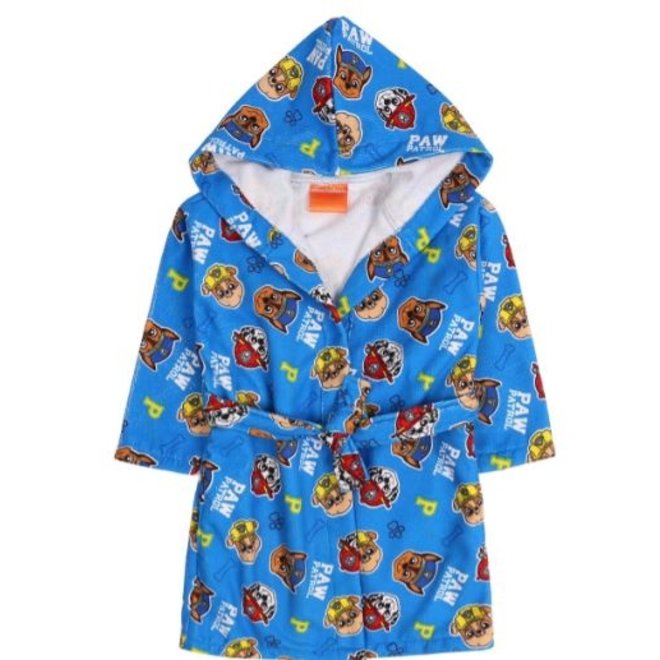 Weekendtas Brouwerij Zichtbaar Paw Patrol Badjas - Blauw All Over - 123Kinderwinkel