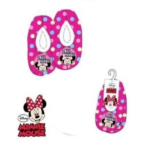 Minnie Mouse Minnie Mouse Pantoffel Slofjes - Dots Minnie Mouse Minnie Mouse Pantoffel Slofjes - Dots