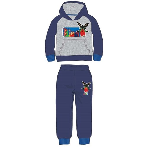 Bing Konijn Bing Konijn Joggingpak met Buidelzak - Maat 128 Bing Konijn Bing Konijn Joggingpak met Buidelzak - Maat 128