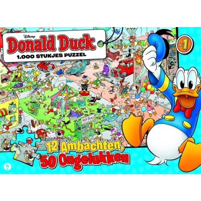 Donald Duck Puzzel - 1000 stukjes - Ambachten
