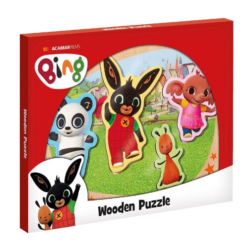 Bing Konijn Bing Konijn Houten Puzzel