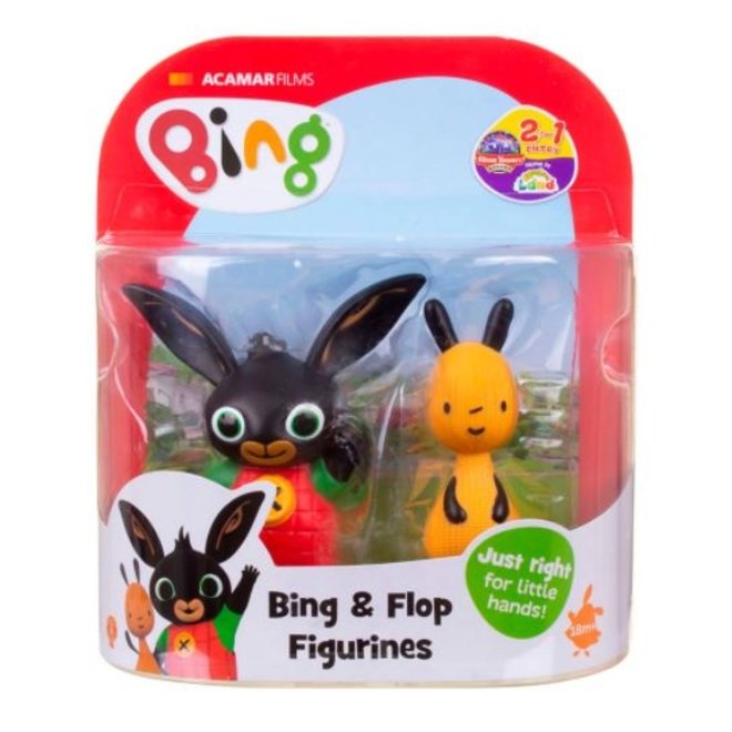 Bing Konijn Speelfiguren - Bing en Flop