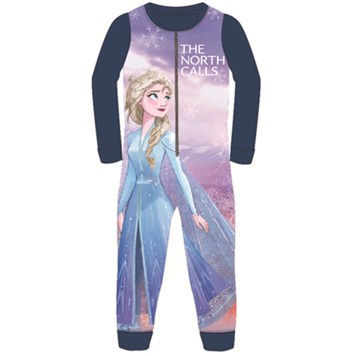 Universeel knal binnen Disney Frozen Onesie / Jumpsuit - Blauw - 123Kinderwinkel