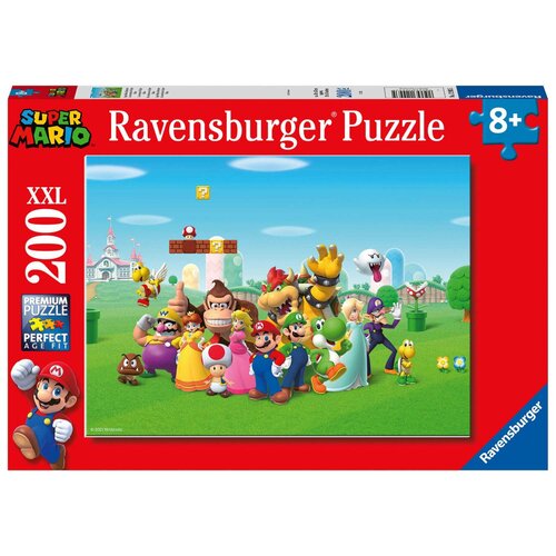Super Mario Super Mario Puzzel - 200 stukjes - Ravensburger Super Mario Super Mario Puzzel - 200 stukjes - Ravensburger