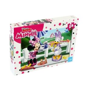 Minnie Mouse Minnie Mouse Puzzel - 24 stukjes - Disney Minnie Mouse Minnie Mouse Puzzel - 24 stukjes - Disney