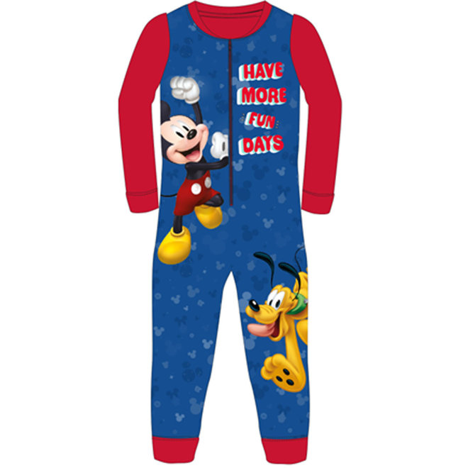 Mickey Mouse Onesie / Jumpsuit Fleece - Pluto