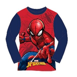 Spiderman Spiderman Longsleeve Shirt - Navy - Maat 122