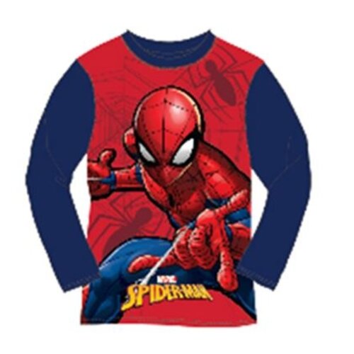 Spiderman Spiderman Longsleeve Shirt - Navy - Maat 122
