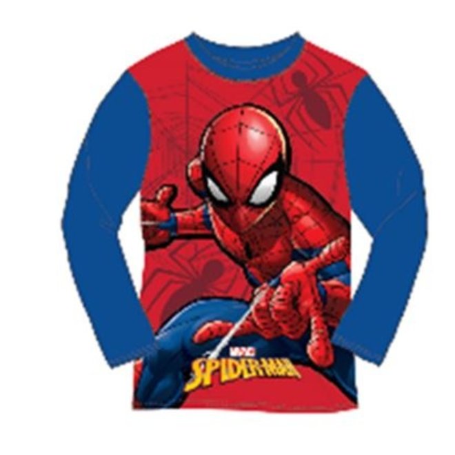 Spiderman Longsleeve Shirt - Blauw