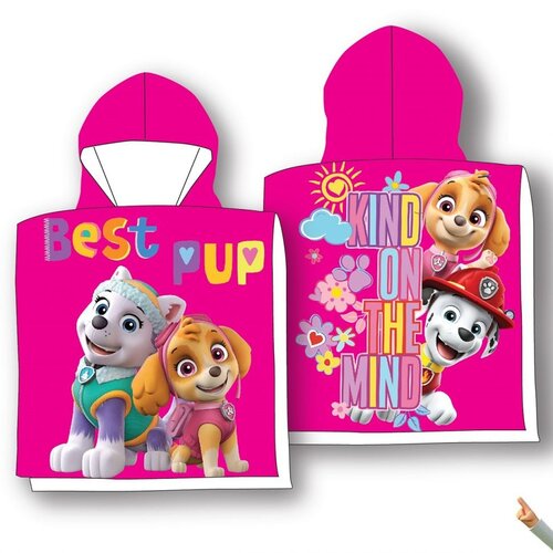 Paw Patrol Paw Patrol Badponcho Roze - Sneldrogend Paw Patrol Paw Patrol Badponcho Roze - Sneldrogend