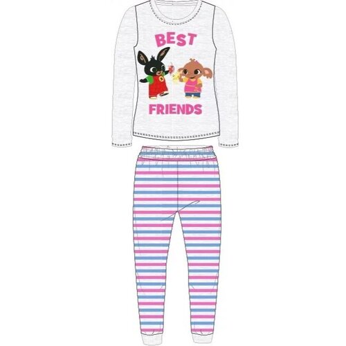 Bing Konijn Bing Konijn Pyjama Meisje - Grijs - Maat 116
