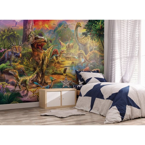 Dinosaurus / Jurassic World Dinosaurus Posterbehang Landscape - Walltastic Dinosaurus / Jurassic World Dinosaurus Posterbehang Landscape - Walltastic
