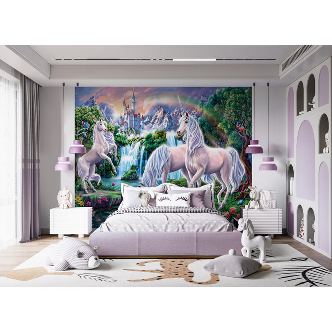 Unicorn Posterbehang Paarden Paradise - Walltastic