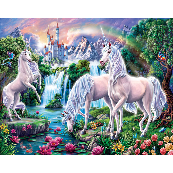 Unicorn Posterbehang Paarden Paradise - Walltastic