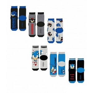 Sonic Sonic Sokken - 3 paar - Maat 23/26 Sonic Sonic Sokken - 3 paar - Maat 23/26