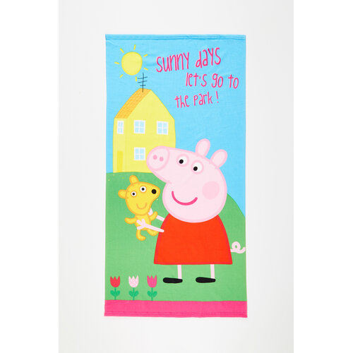 Peppa Pig Peppa Pig Badlaken / Strandlaken - Sneldrogend Peppa Pig Peppa Pig Badlaken / Strandlaken - Sneldrogend