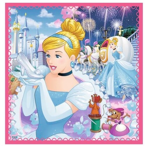 Disney Princess Disney Princess 3 in 1 Puzzel - 20/36/50 stukjes - Trefl Disney Princess Disney Princess 3 in 1 Puzzel - 20/36/50 stukjes - Trefl
