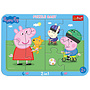 Peppa Pig Raampuzzel - 10 Stukjes
