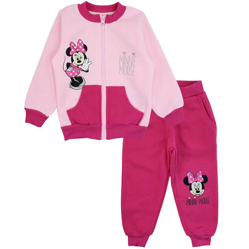 Minnie Mouse Minnie Mouse Joggingpak - Disney - Maat 128 Minnie Mouse Minnie Mouse Joggingpak - Disney - Maat 128