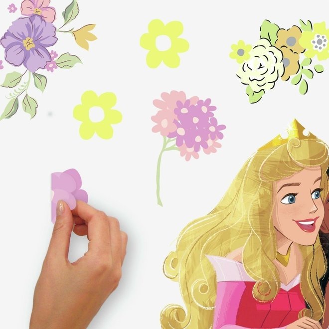 122 Disney Princess Muurstickers met Naam - Roommates