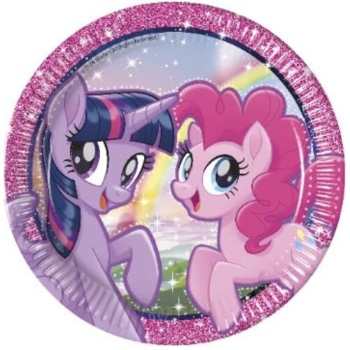 My little Pony My little Pony Feestbordjes - 8 stuks My little Pony My little Pony Feestbordjes - 8 stuks