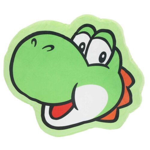 Super Mario Super Mario Knuffel Kussen - Yoshi Super Mario Super Mario Knuffel Kussen - Yoshi