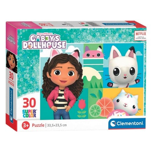 Gabby's Poppenhuis Gabby's Poppenhuis Puzzel - 30 stukjes - Clementoni Gabby's Poppenhuis Gabby's Poppenhuis Puzzel - 30 stukjes - Clementoni