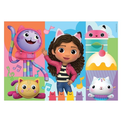 Gabby's Poppenhuis Gabby's Poppenhuis 2 in 1 Puzzel - 2 x 60 stukjes - Clementoni Gabby's Poppenhuis Gabby's Poppenhuis 2 in 1 Puzzel - 2 x 60 stukjes - Clementoni