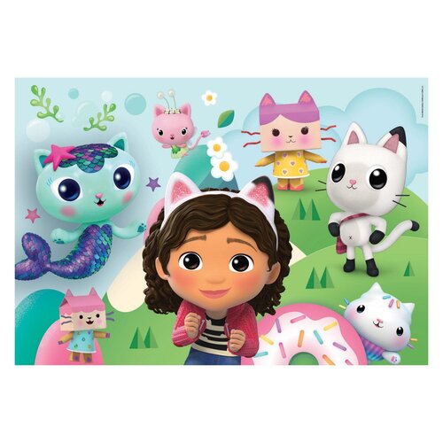 Gabby's Poppenhuis Gabby's Poppenhuis 2 in 1 Puzzel - 2 x 60 stukjes - Clementoni Gabby's Poppenhuis Gabby's Poppenhuis 2 in 1 Puzzel - 2 x 60 stukjes - Clementoni