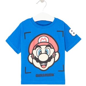 Super Mario Super Mario T-shirt - Aqua Super Mario Super Mario T-shirt - Aqua