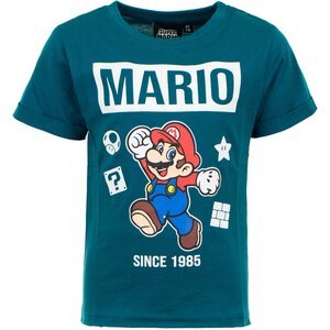 Super Mario Super Mario T-shirt - Petrol Super Mario Super Mario T-shirt - Petrol