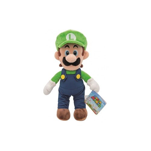 Super Mario Super Mario pluche Knuffel - Luigi Super Mario Super Mario pluche Knuffel - Luigi