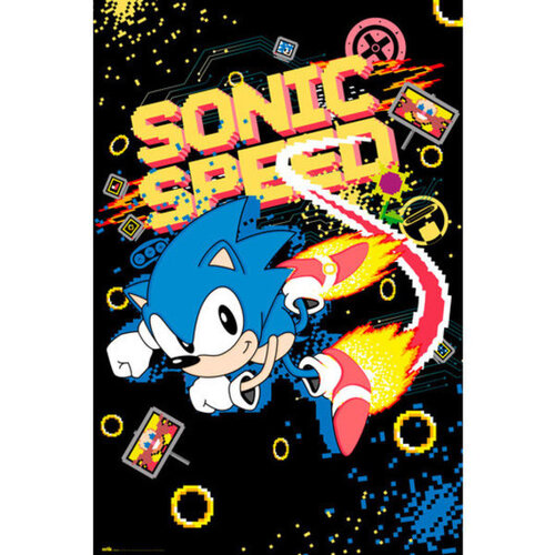 Sonic Sonic Maxi Poster - Speed Sonic Sonic Maxi Poster - Speed