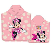 Minnie Mouse Badponcho - Sneldrogend