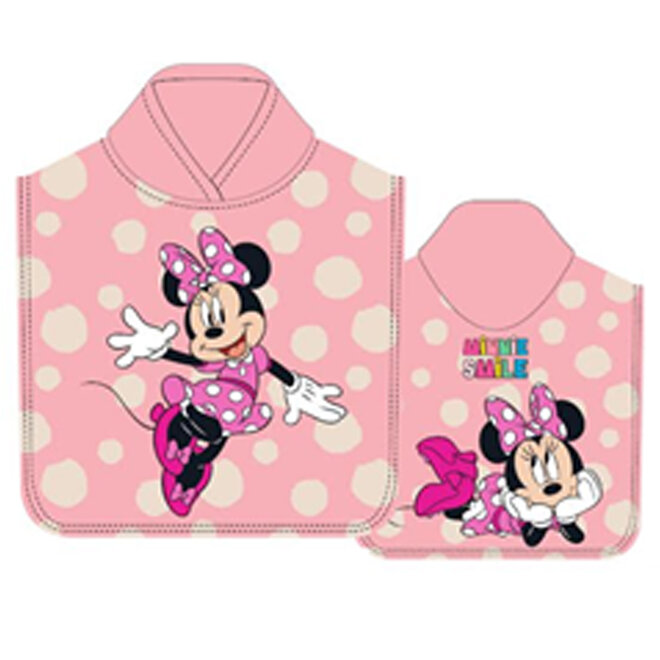 Minnie Mouse Badponcho - Sneldrogend