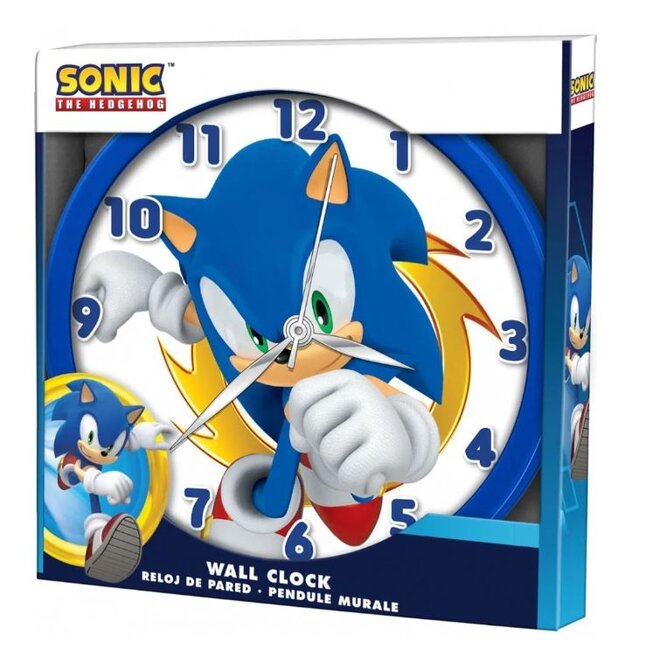 Sonic Wandklok - Sega